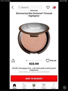 Highlight Becca mini 1.15g KHÔNG HỘP