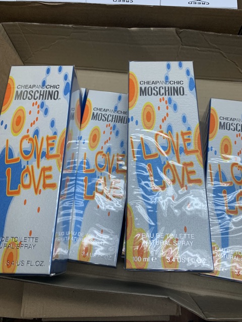 Nước hoa moschino i love love cheap & chic edt 100ml full seal SALE !