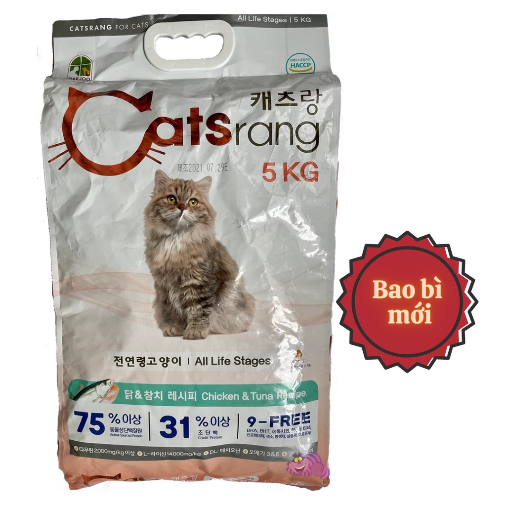 [Xả Kho][Chính Hãng]Hạt Mèo Cat's Rang Gói 1Kg Ép PA