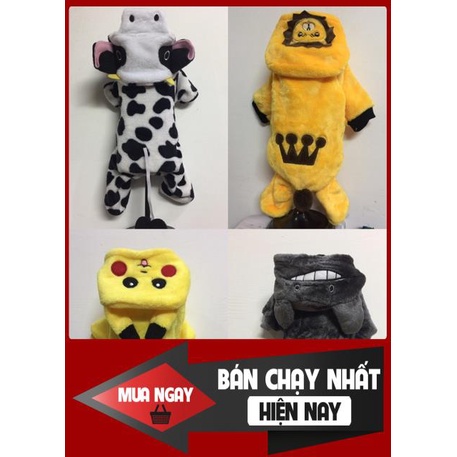 [❌GIÁ SỈ❌] [ SALE SOCK ]Áo Cosplay cho chó mèo giao ngẫu nhiên 0 ❤️
