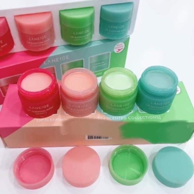 SET 4 HỦ Ủ MÔI LANEIGE 8gr.