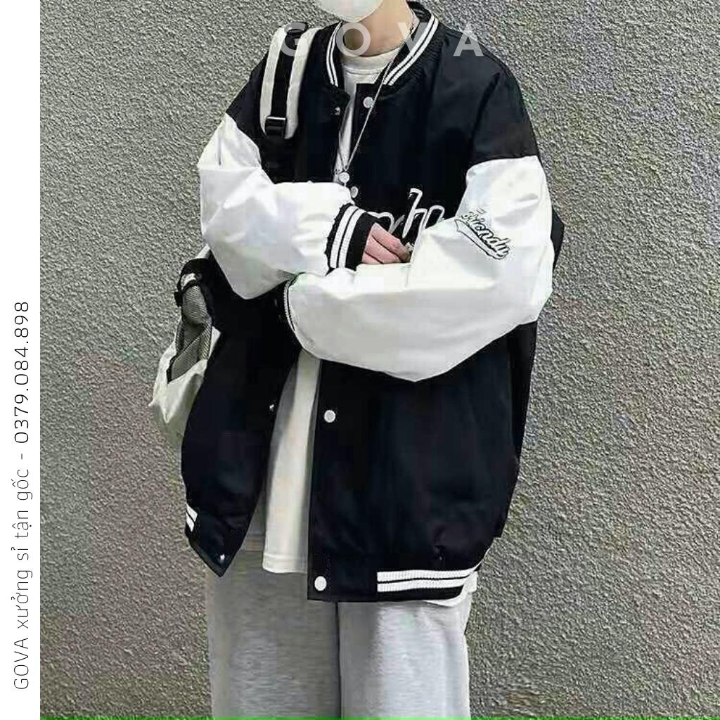 Áo Khoác Bomber Dù In TORI.CNDY Form Rộng Nam Nữ Ulzzang Unisex Thời Trang GOVA