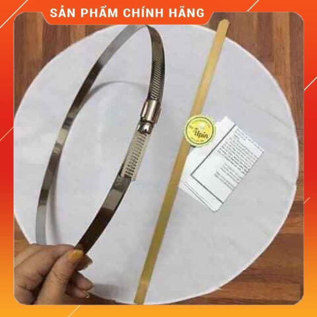 Dụng cụ làm bánh cuốn nóng cho nồi từ 25cm - 4 cm size Lớn có tăng đơ điều chỉnh - Bộ khuôn làm bánh cuốn tiện lợi
