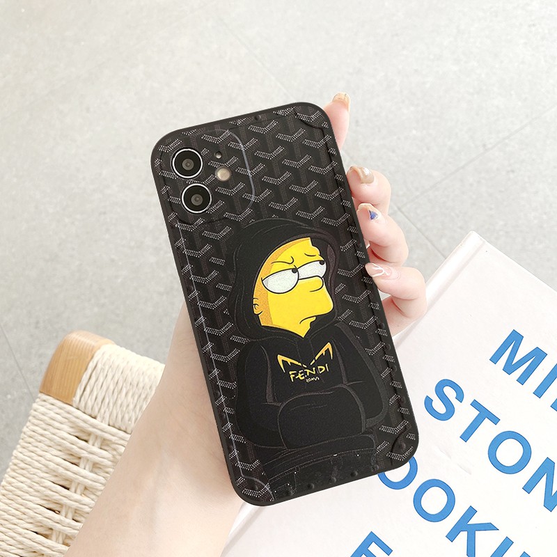 Ốp lưng iphone Cool Simpson bóng cạnh vuông 6/6plus/6s/6splus/7/7plus/8/8plus/x/xr/xs/11/12/13/pro/max/plus/promax