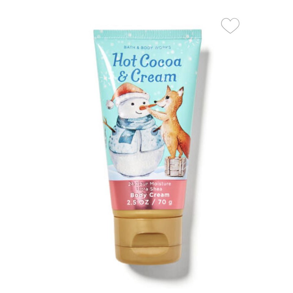 BILL US - Bộ sản phẩm Set 3 chai Hot Cocoa & Cream của Bath and body works Travel Size | BigBuy360 - bigbuy360.vn