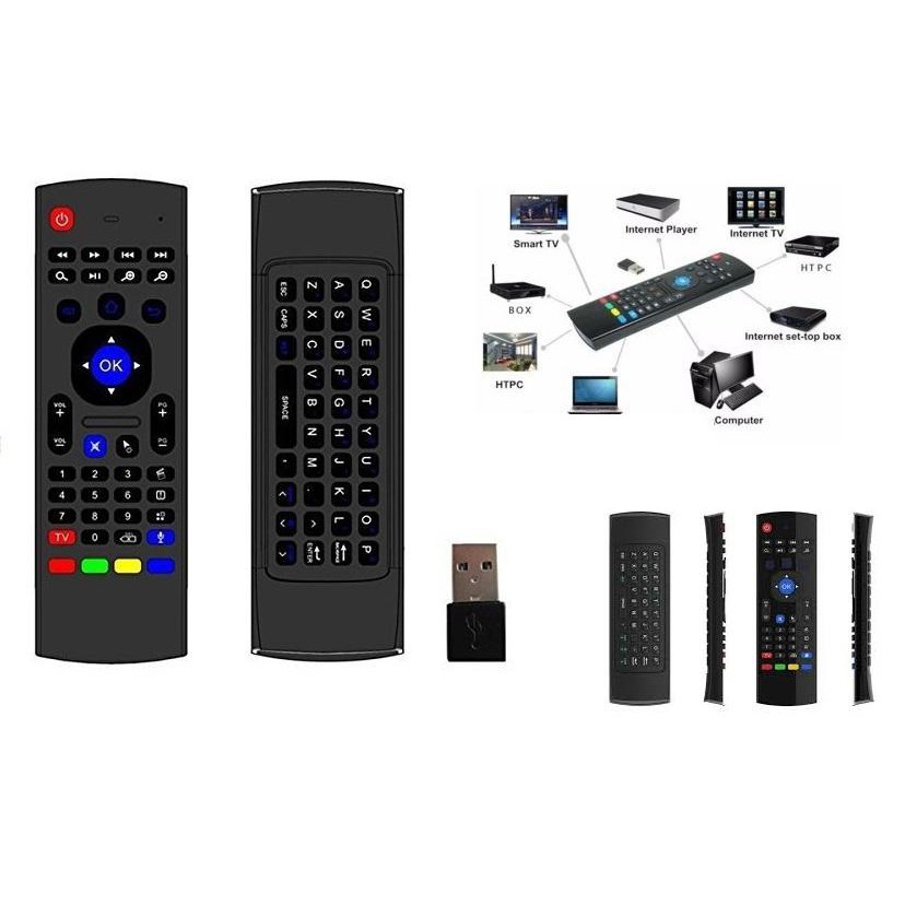 Bàn Phím Kiêm Chuột Không Dây AIR MOUSE KM800 Cho Smart TIVI