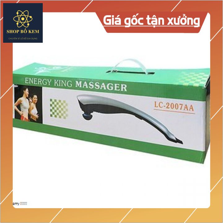 Máy massage cầm tay, Máy đấm lưng cầm tay (3 Đầu Massage)