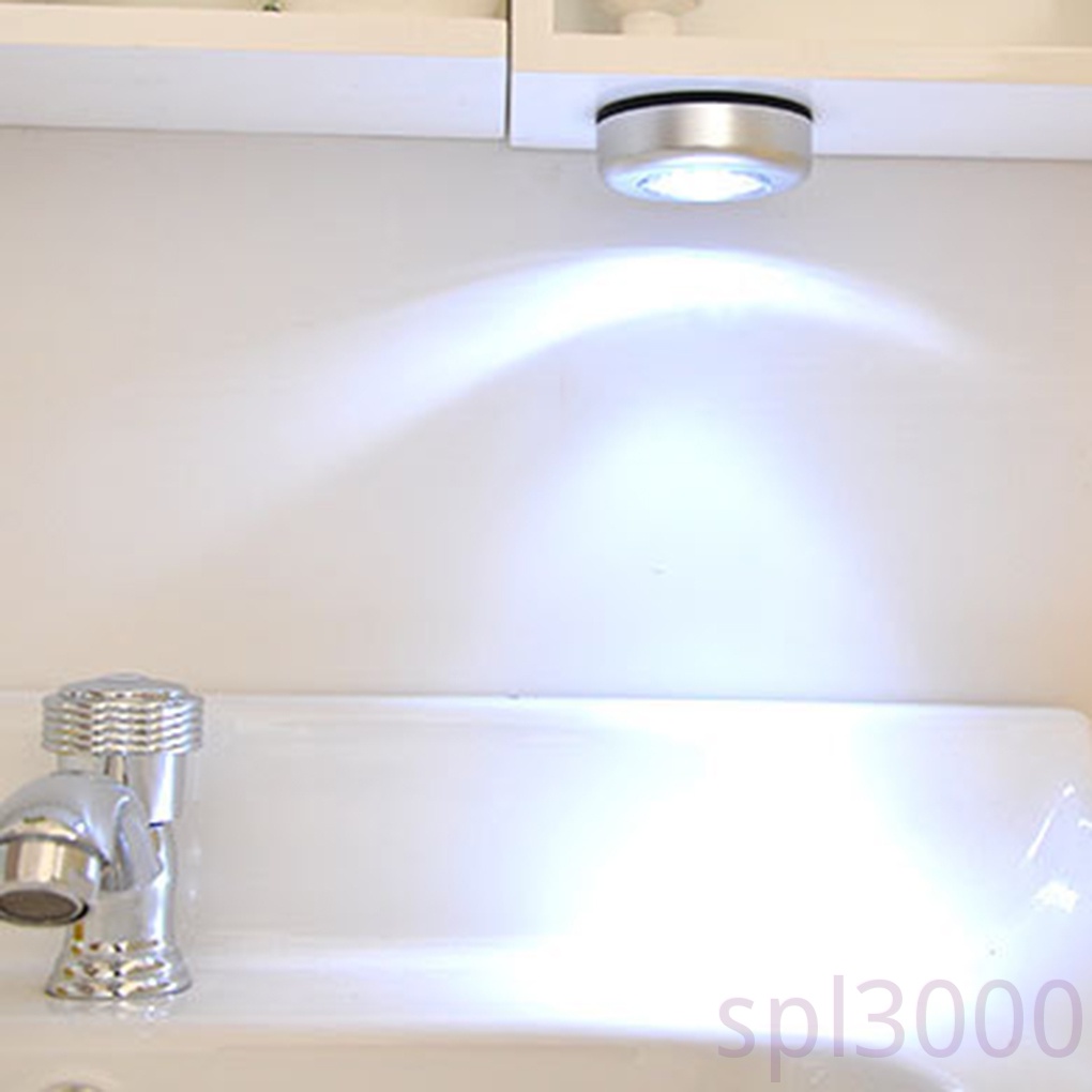 Đèn led 3 bóng không dây cảm ứng chạm sử dụng pin