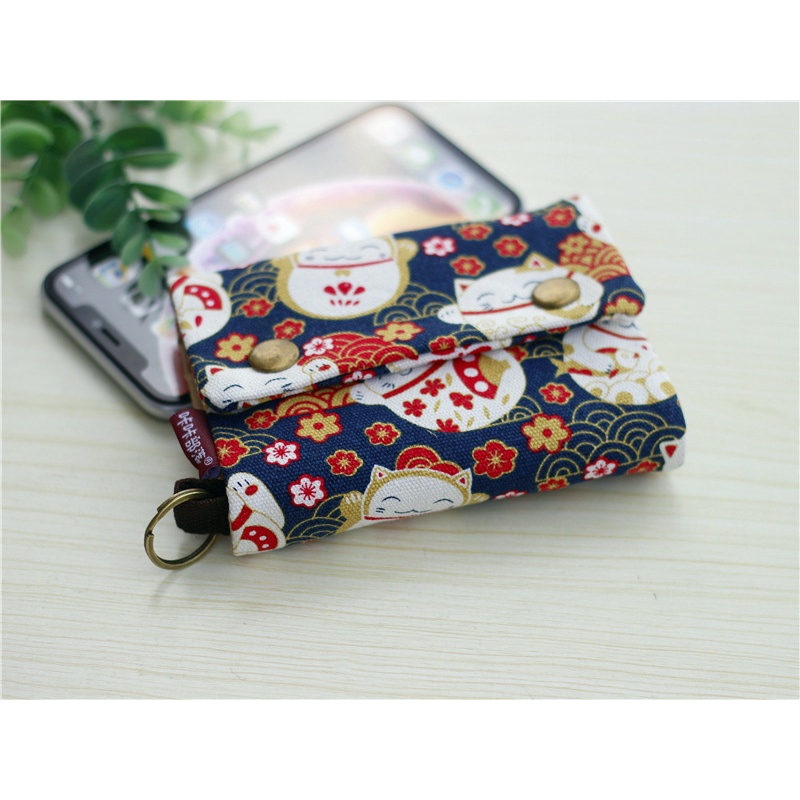 Ví Đựng Tiền Mini 30% Vải Canvas Đa Năng Phong Cách Hàn Quốc Dễ Thương Cho Nam Và Nữ