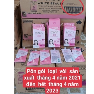 Kem pond’s gói thái lan ( hộp 6 gói)