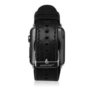 Dây da thật Jisoncase cho Apple Watch nhiều màu