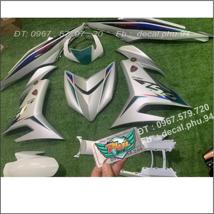Tem Exciter 150 Bản kỉ niệm candy (B)