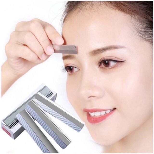 Hộp 10 Lưỡi Dao Cạo Chân Mày