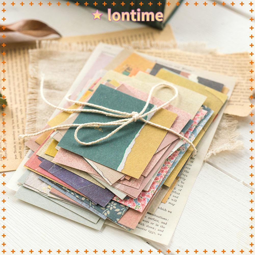 Set 60 Giấy Làm Thiệp Họa Tiết Hoa Cổ Điển