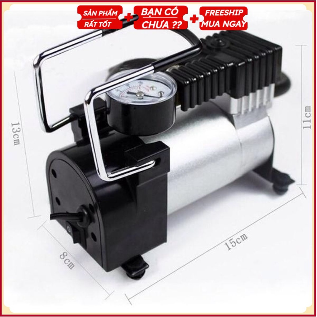 Bơm Oto Chuyên Dụng DC12V USA Store (Đen)