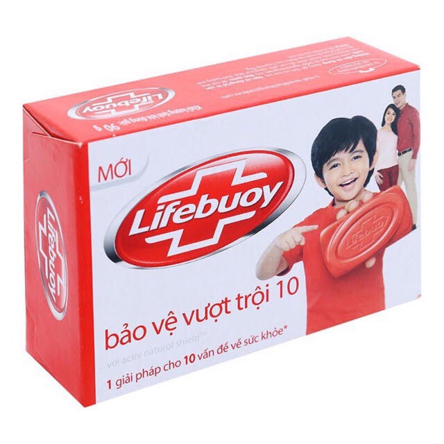 Xà phòng tắm Lifebuoy dạng bánh 90g Mới