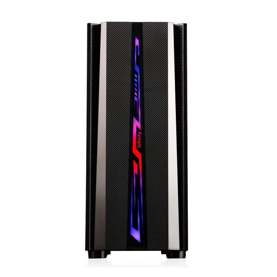 Vỏ thùng máy tính Infinity Denki Pro- KÍNH CƯỜNG LỰC - KHÔNG KÈM QUẠT | BigBuy360 - bigbuy360.vn