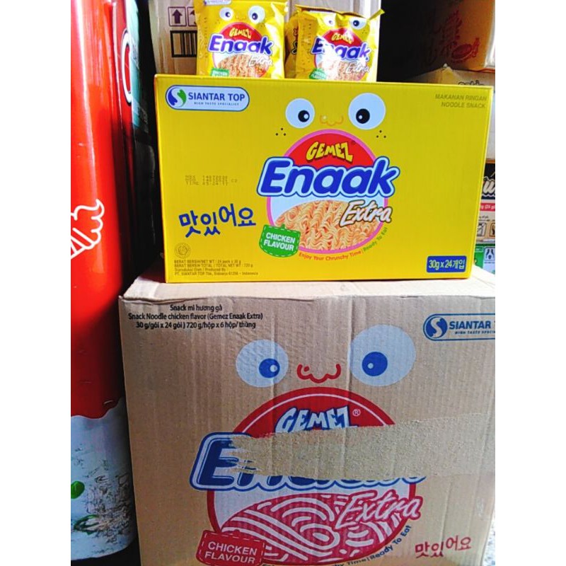 Mỳ trẻ em Enaak Set 24 gói/1hộp