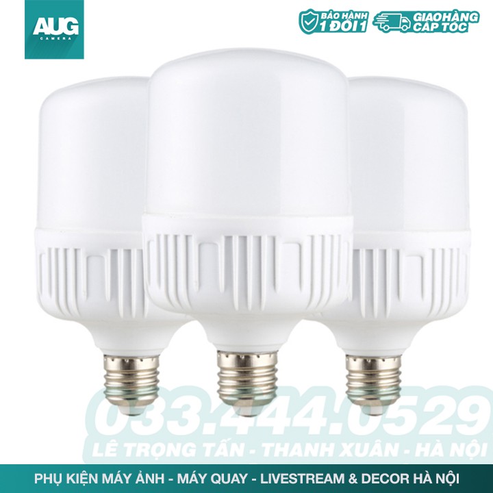 Bóng Đèn LED Công Suất Cao 65-85W Chụp &amp; Quay Video Sản Phẩm - Quảng Cáo Ánh Sáng Trắng - AUG Camera Hà Nộ