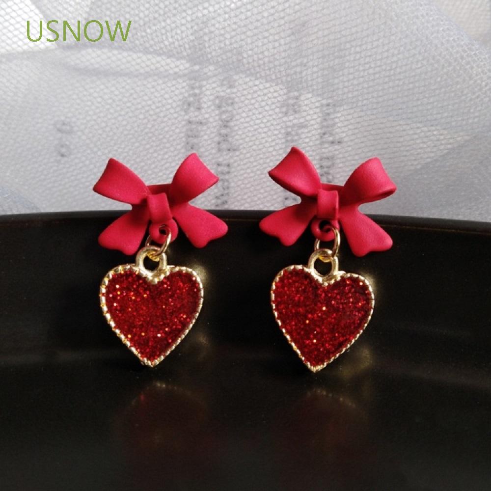 Bông Tai Dáng Dài Đính Nơ S925 Thời Trang Cho Nữ