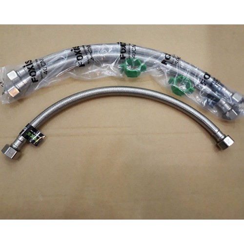 Dây cấp nước mềm inox 304 Foxis 20 cm, có thể cắt theo yêu cầu khách hàng 30cm , 70cm, 80c, 1m, 2m ,3m ....