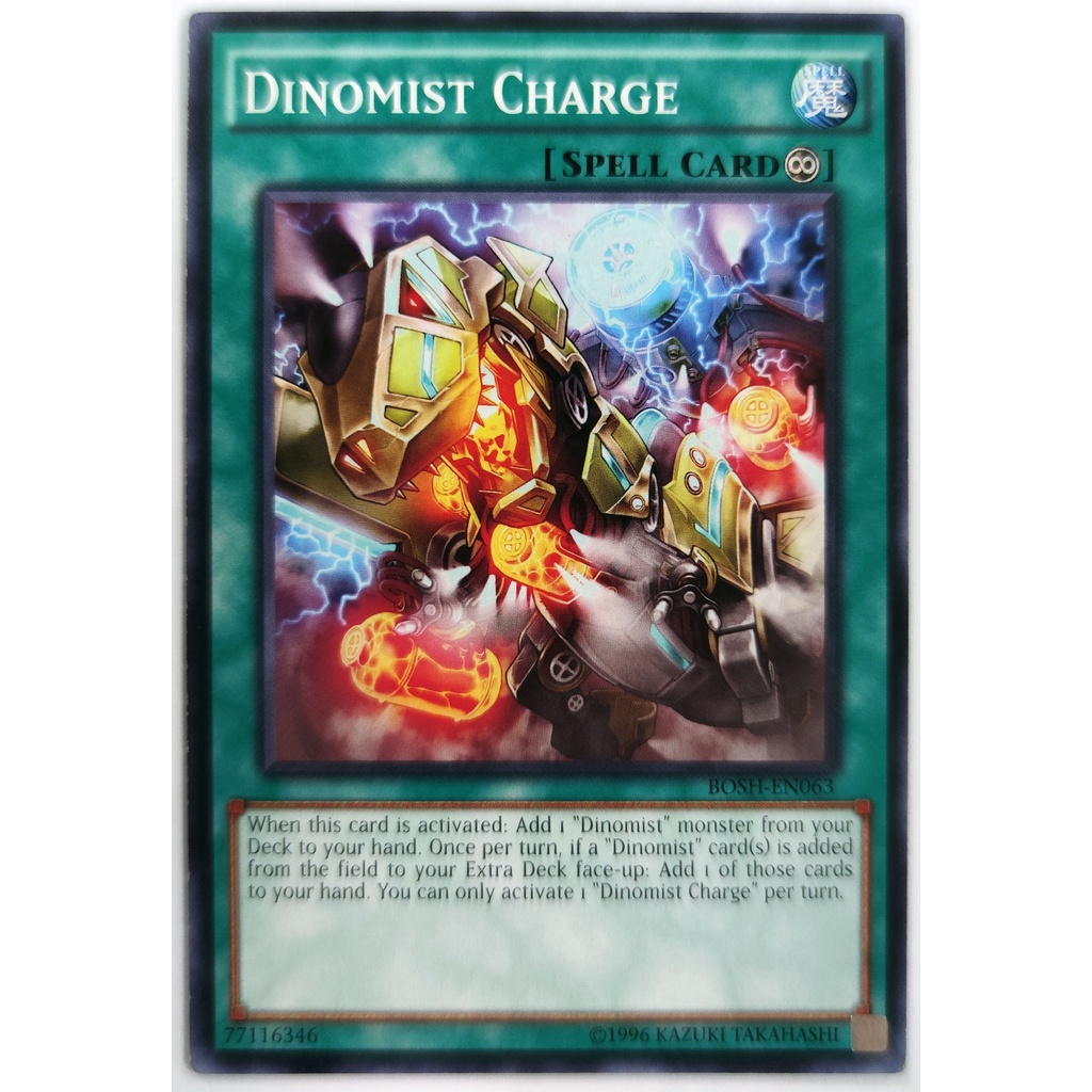 [Thẻ Yugioh] Dinomist Charge |EN| Common