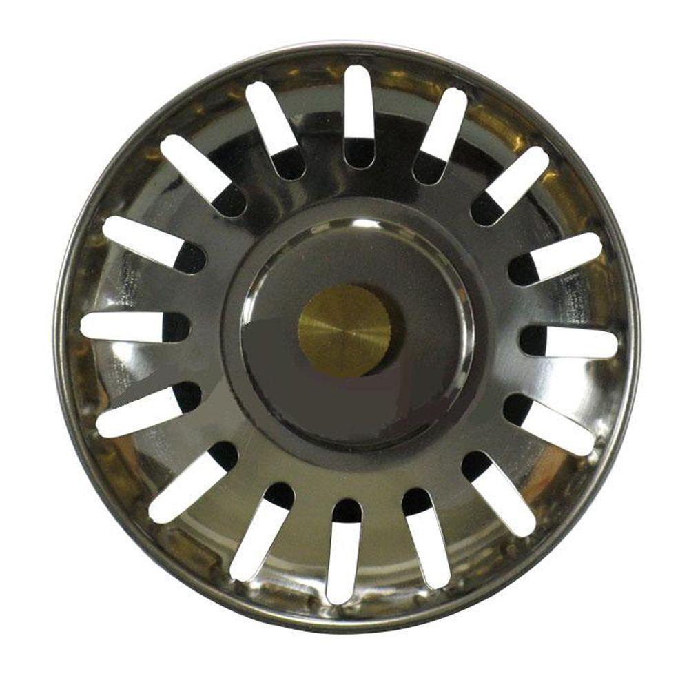 Rổ Lọc Rác Đường Kính 80mm Màu Xanh Lá Cây Mới Cho Bồn Rửa Nhà Bếp