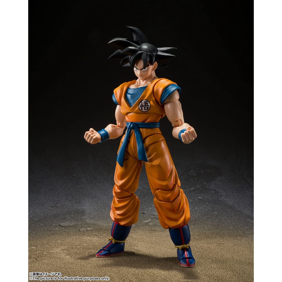Mô Hình Nhân Vật S.H. Figuarts Dragon Ball Super Hero Painted Action Figure Son Goku Chính Hãng Mới 100%
