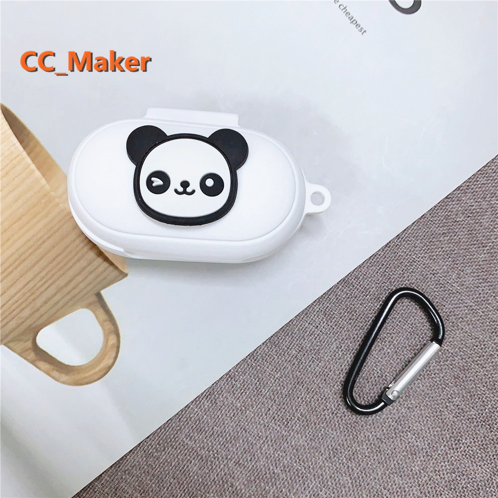 Vỏ bảo vệ hộp sạc tai nghe Samsung Galaxy Buds+ bằng silicone mềm kiểu hoạt hình dễ thương | BigBuy360 - bigbuy360.vn