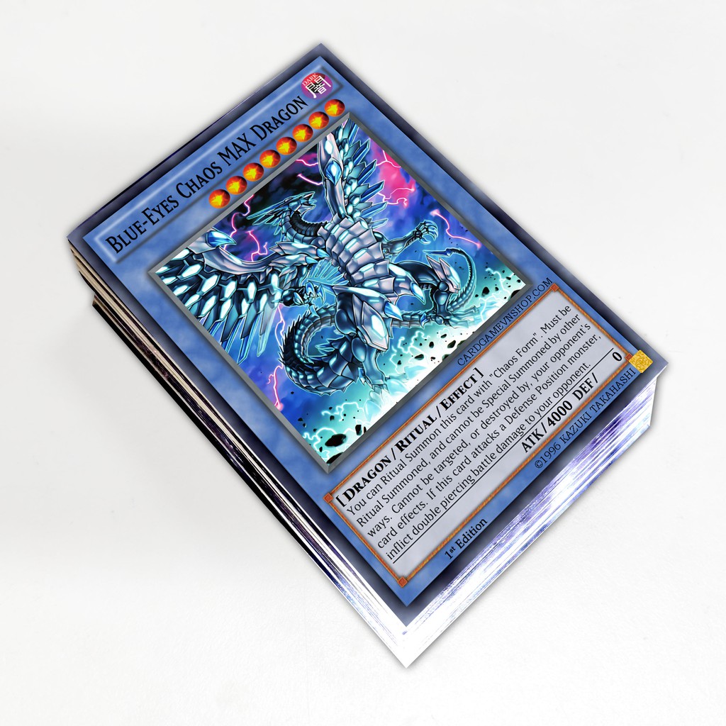 Bài Yugioh ❤️FREESHIP❤️ Thẻ bài Yugioh Chaos MAX deck 54 lá