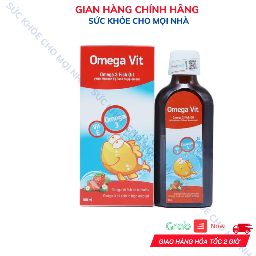 Omega Vit.Bổ Sung Omega,EPA,DHA Giúp Phát Triển Trí Não,Thị Lực.Toàn Diện Cho Bé