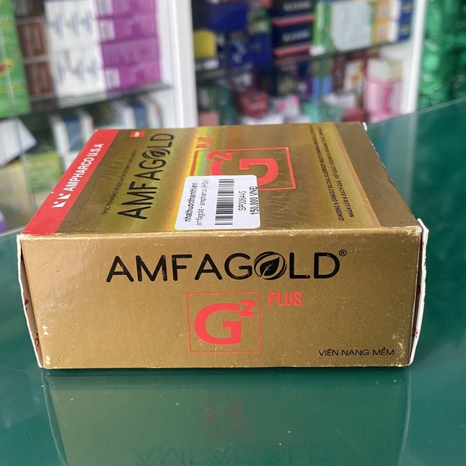 {CHÍNH HÃNG } Amfagold G2 Plus - Hỗ trợ hoạt huyết dưỡng não, hỗ trợ giảm các triệu chứng của thiểu năng tuần hoàn não