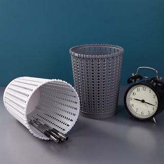 Thùng rác - Sọt rác nhựa kiểu đan mây 5155