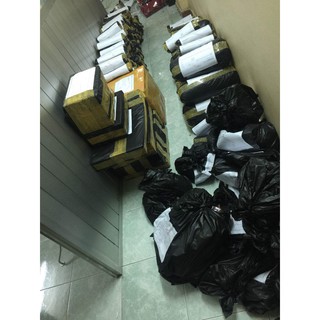 Túi nilong đen đựng rác túi đóng hàng các kích cỡ có quai( 1kg)