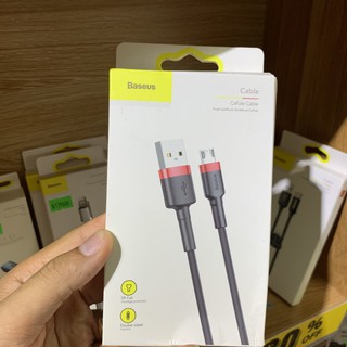 [Chính Hãng] Cáp sạc Baseus Cafule Type C (Sạc nhanh 3A) cho Samsung S8/S9/Note8/ Note9/Xiaomi/ Huawei/Oppo/Nokia
