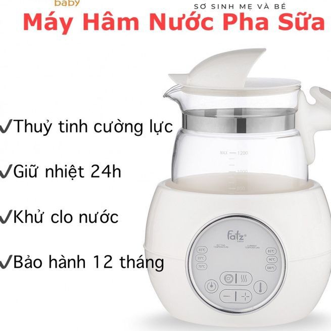 QÙA 35KBÌNH ĐUN NƯỚC PHA SỮA KHỬ KHUẨN FATZ- FB3505SLCHÍNH HÃNG NHẬTNhiều Tiện íchBH 1 đổi 1 trong 12 tháng