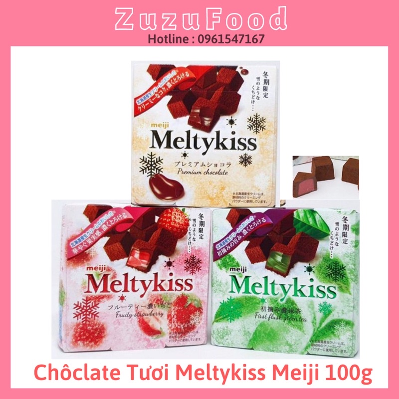 Socola Tươi Meiji Meltykiss Chocolate 15 viên