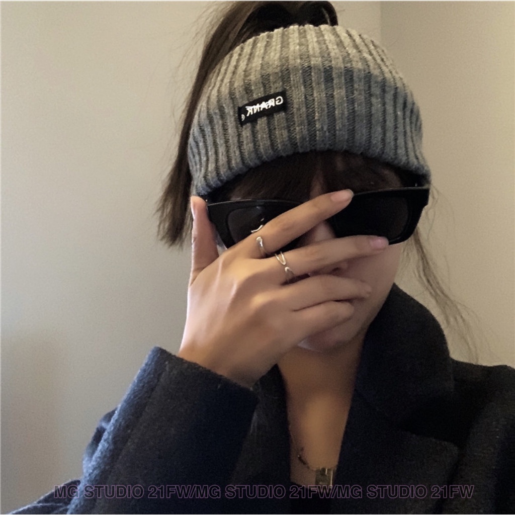 Băng Đô MG STUDIO Thêu Chữ EBANK Cá Tính Thời Trang Cho Nam Và Nữ