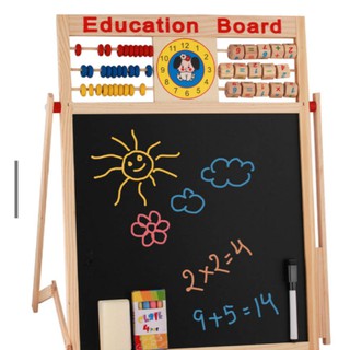 Bảng nam châm 2 mặt chữ và số, bảng viết chữ