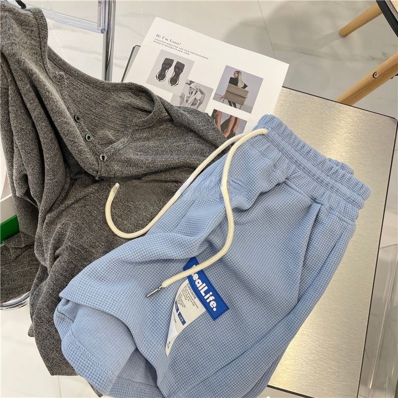 Mới Quần Dài Ống Rộng In Chữ Thời Trang Mùa Hè Cho Nữ