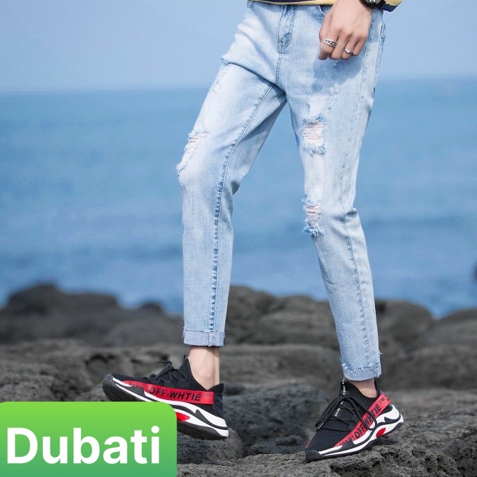 QUẦN BAGGY JEAN NAM CHẤT BÒ XANH NHẬT BẢN KIỂU HOT TREND- DB 78- DUBATI FASHION