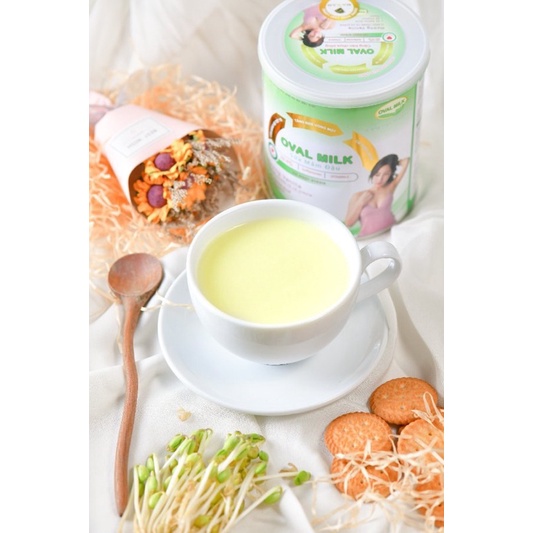 NỞ NGỰC NHANH 5-7CM Oval Milk TĂNG VÒNG 1 - Săn Chắc - Tăng kích thước vòng 1 - Tăng size vòng 1  Cân Bằng Nội Tiết Tố