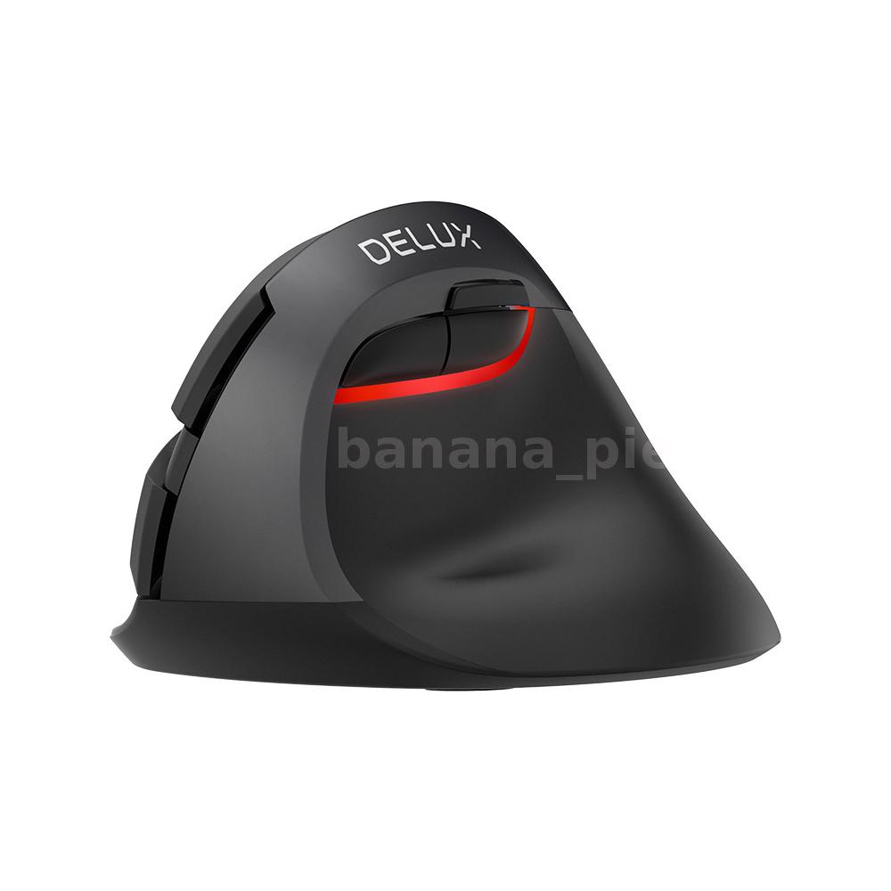Chuột không dây Delux M618mini GX 2.4GHz Với 3 Nút Điều Chỉnh DPI Màu Đen