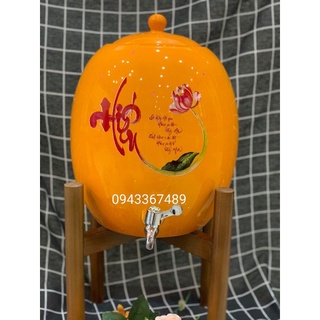 Bình nước sứ Bát Tràng 3 lít, 5 lít