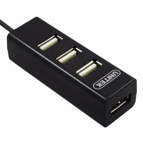 Hub USB 2.0 1 ra 4 cổng dây dài 80cm UNITEK Y-2140 hãng phân phối