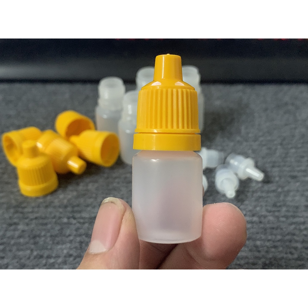 Mua Lọ nhựa rỗng 7ml (combo 100 lọ) đựng nước nhỏ mắt bao gồm nắp có ...