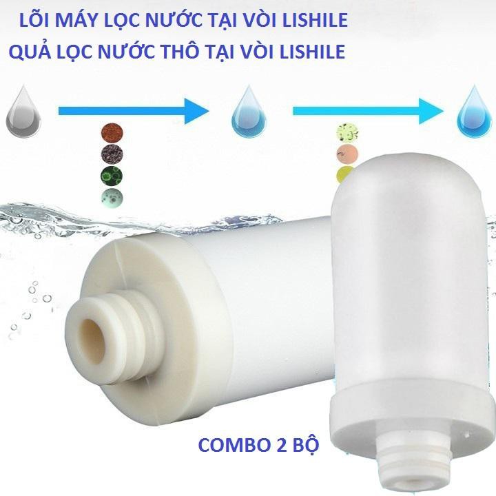 Lõi lọc nước, lõi lọc thay thế Bộ lọc nước tự động tại vòi Lishile,thiết bị lọc nước tại vòi