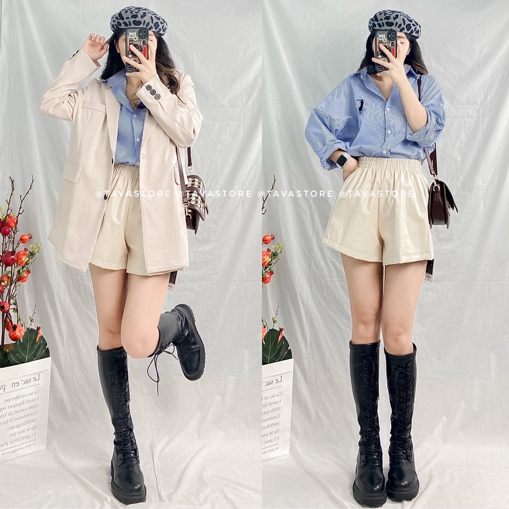 Quần Short da