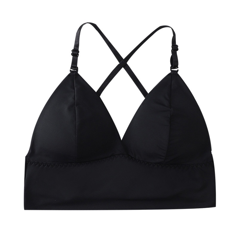 Youyo Áo Ngực Hở Lưng Cổ Chữ V Khoét Sâu Dây Mỏng Cho Nữ