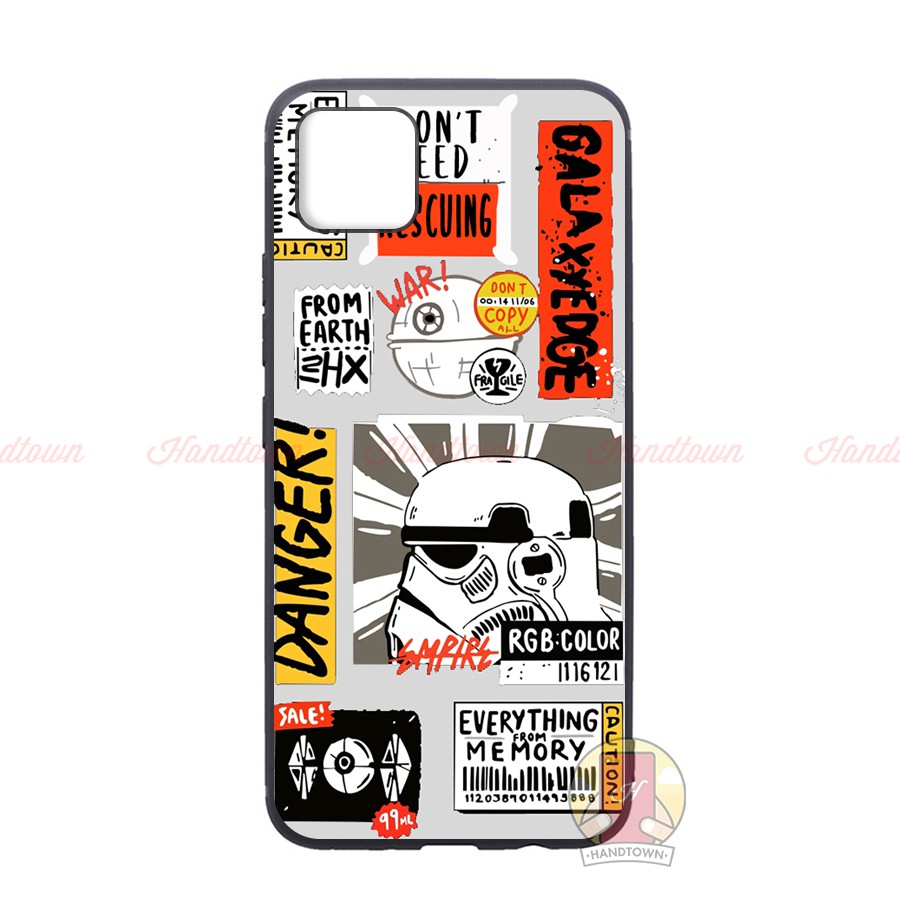 Ốp lưng Realme C11 dẻo đen in hình phần A